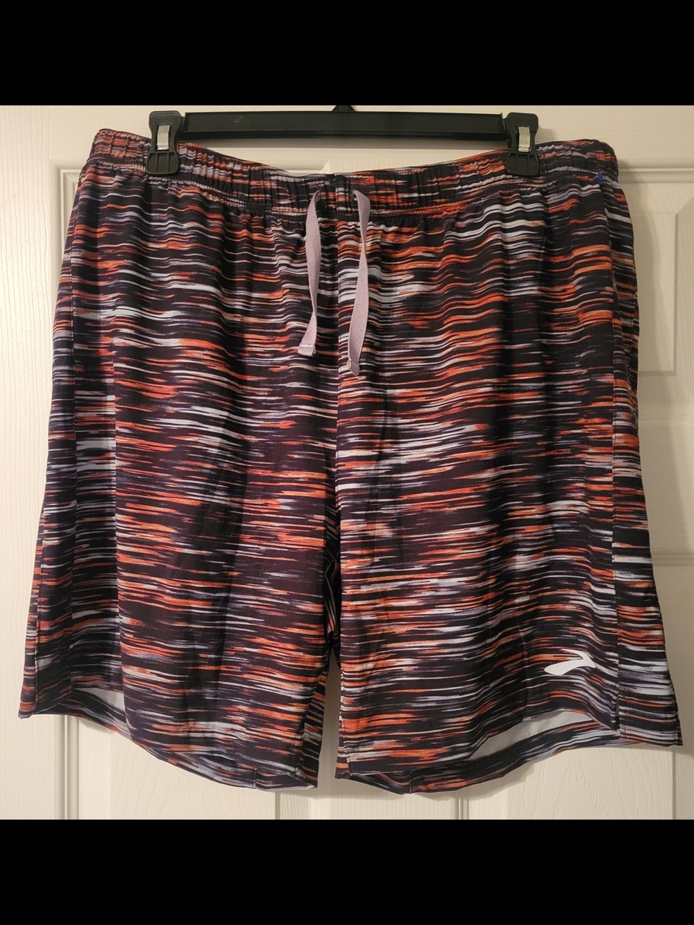 Brooks Men's Black, Athletic Running Shorts Size L